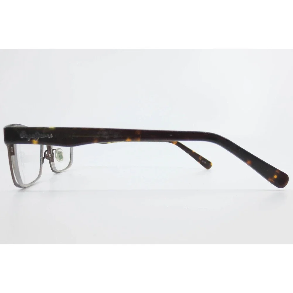 Pepe Jeans Beale PJ1109 C4 Brown Tortoiseshell Rectangular Eyeglasses 52-19-140